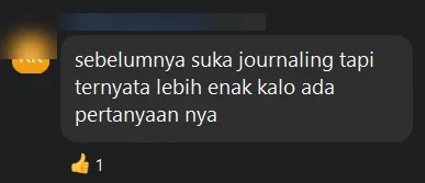 Chat peserta di sesi journaling bareng LifebyDesign
