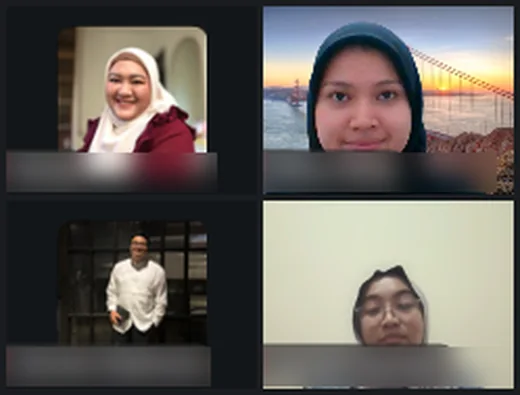 Peserta sesi Zoom bareng LifebyDesign